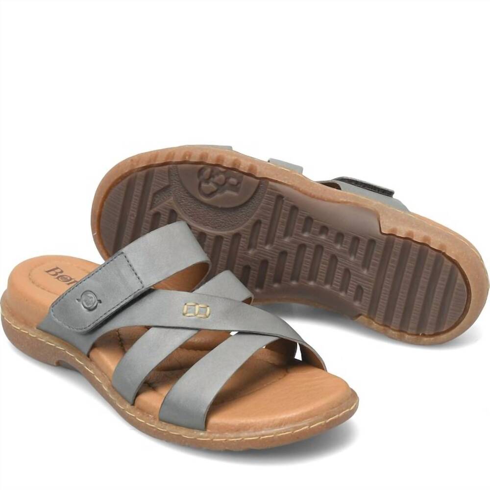 NEW BORN women's shawna sandal in light blue